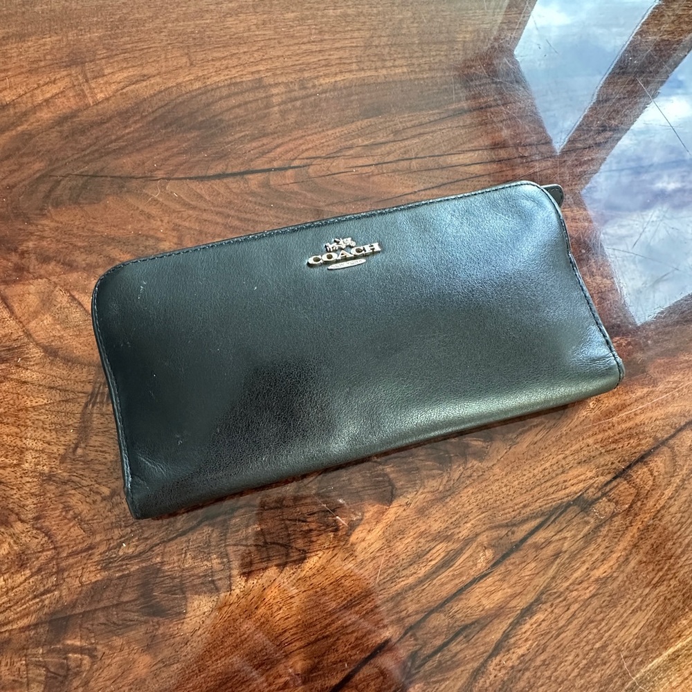 Black Coach wallet